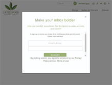 Tablet Screenshot of laurelwoodmemphis.com